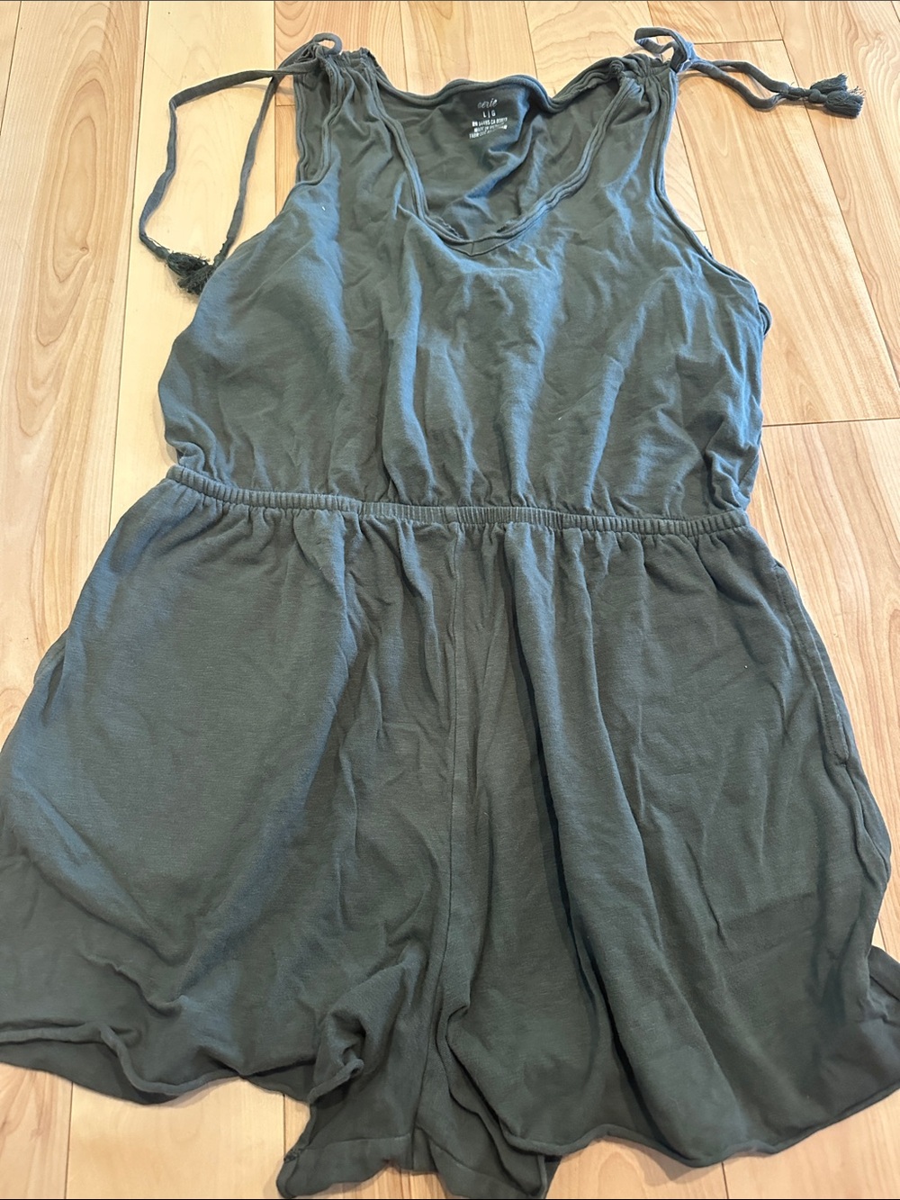 aerie Olive Green romper